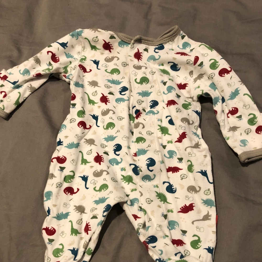 Magnetic onesie